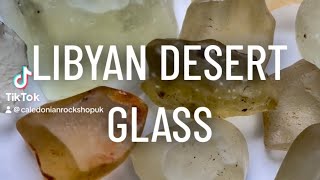 Libyan Deser Glass - Golden Tektite
