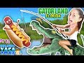 ALLIGATORS 😋 HOT DOGS! Wrestling & Feeding @ Gatorland Crocodiles FUNnel Family DISNEY Summer #