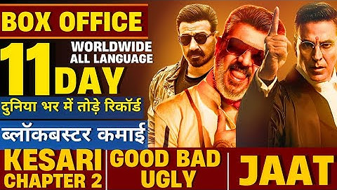 Jaat vs Kesari Chapter 2 vs Good Bad Ugly | Box Office Clash | Sunny Deol, Akshay Kumar, Ajith