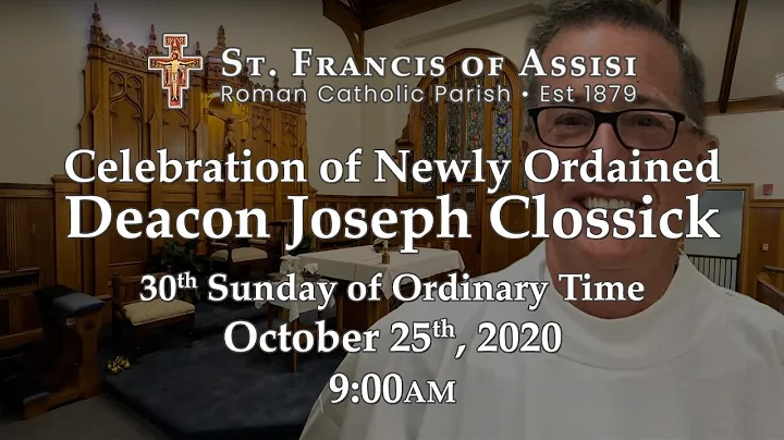 Celebration of Newly Ordained Joseph Clossick, 30t...