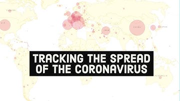 Tracking the spread of the coronavirus