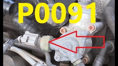 Causes and Fixes P0091 Code: Fuel Pressure Regulator 1 Control Circuit Low