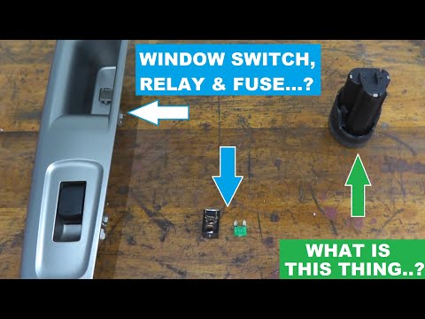 How To Test A Power Window Relay, Switch and Fuse