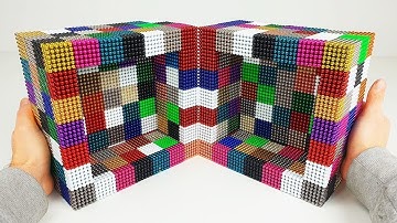 Playing with 50000 Magnetic Balls, Insane CUBE | Magnetic Games
