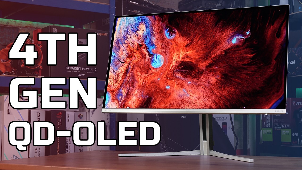 Philips EVNIA 32M2N8900P Review - 4th Gen QD-OLED Gaming Monitor