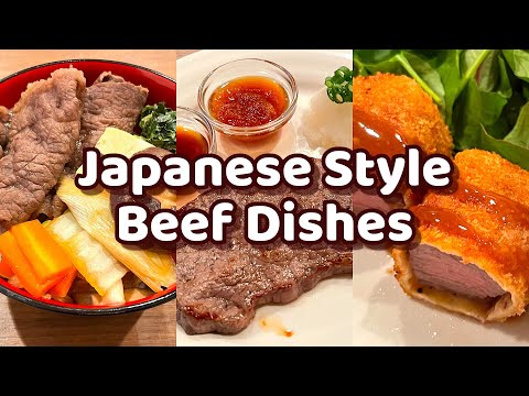 3 Beef Dishes Commonly Eaten in Japan - Revealing Secret Recipes!!