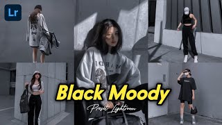 50 Preset Lightroom  Black Moody  Lightroom Tutorial