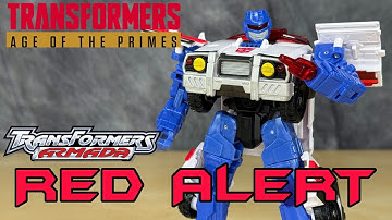 PERFECT! Transformers AGE OF THE PRIMES Armada Red Alert