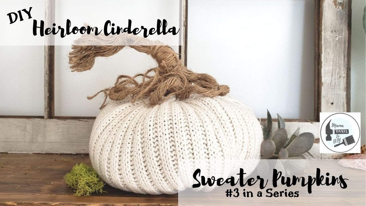 Cinderella/Heirloom Sweater Pumpkin