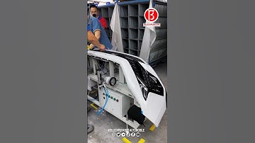 The whole process of bumper production part 1