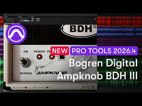 How to Use Bogren Digital Ampknob BDH III in Pro Tools