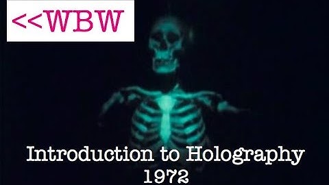 Holography Documentary from 1972