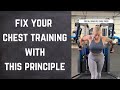 Is this the most important principle of chest training