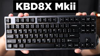 My KBD8X mkii Custom Keyboard Build - Sound Test - Time lapse