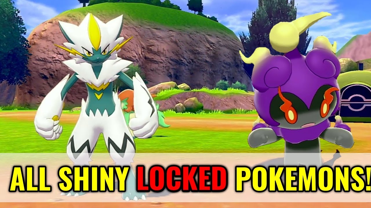 Beware Of These Pokemons All Shiny Locked Pokemons Shiny Form Youtube