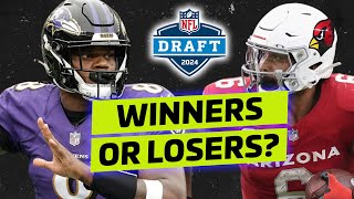 BIGGEST Winners and Losers in 2024 Fantasy Football - Post NFL Draft