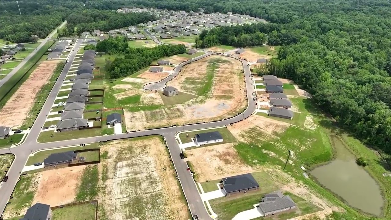 Kamden's Cove in Millbrook, AL New Homes Stone Martin