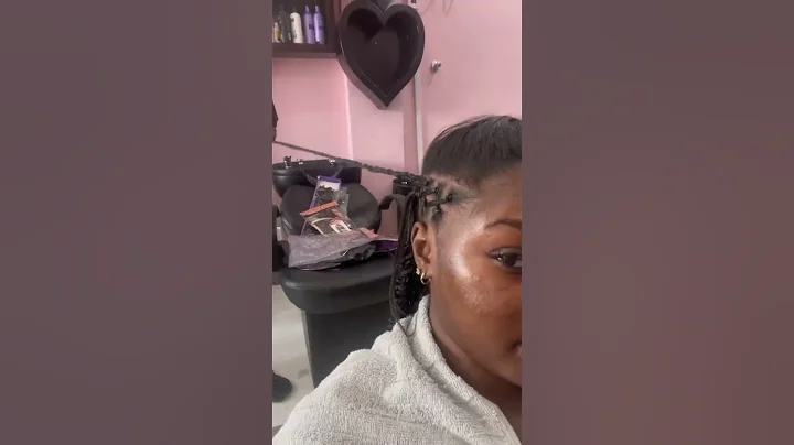 Getting my hair done in Ghana for less than 23!