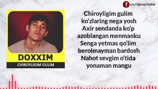 Doxxim - Chiroyligim Gulim (Karaoke/Lyrics) Resimi