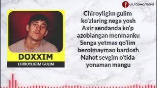 Doxxim - Chiroyligim Gulim (Karaoke/Lyrics)