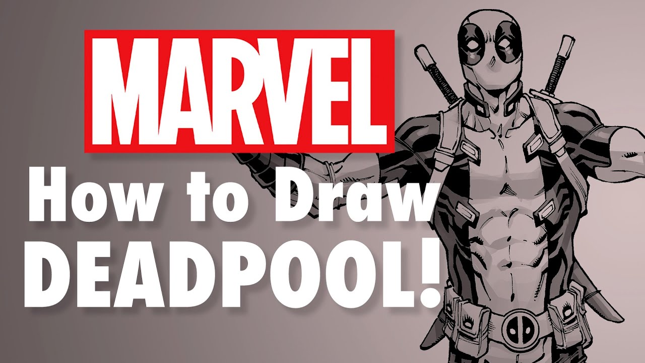 How to Draw Deadpool LIVE w/ Mike Hawthorne! | Marvel Comics - YouTube