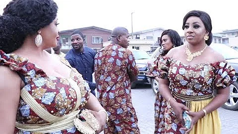 Mide Martins and her friend Zanzee steal the show with their beautiful Ankara  outfit