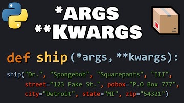 Python *ARGS & **KWARGS are awesome! 📦