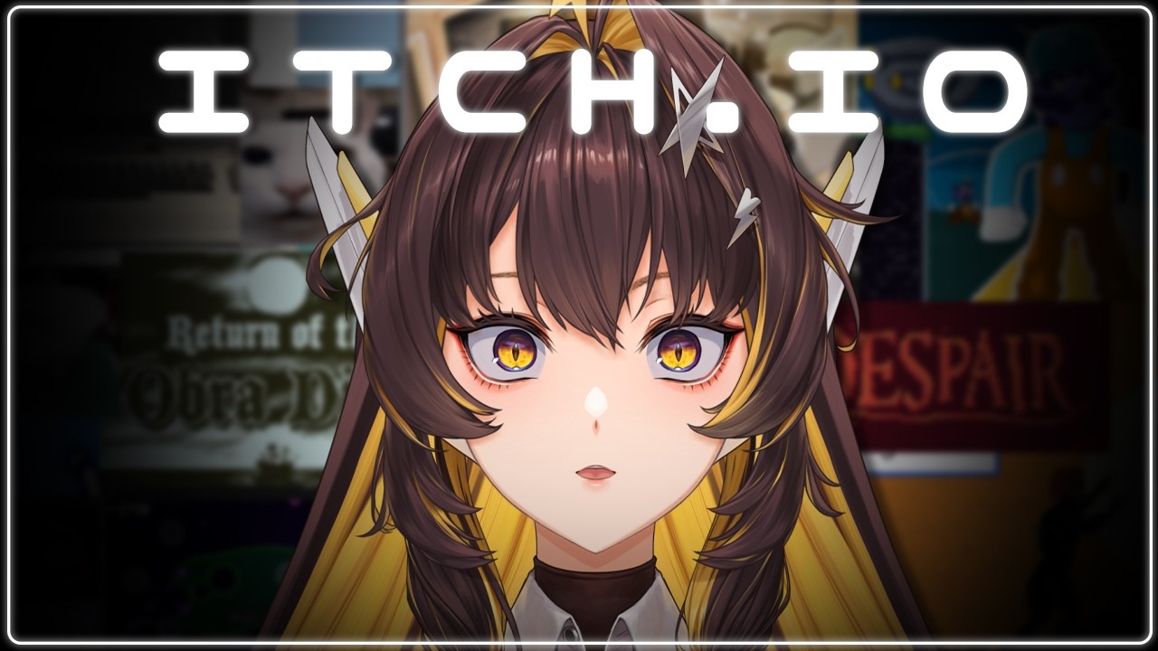 【ITCH.IO】 Playing random games my manager found for me!【JUNA UNAGI】