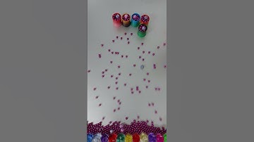 ASMR Beads Satisfying Reverse Video. #shorts #viral #asmr #satisfying