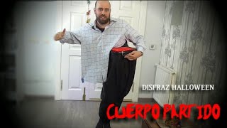 Disfraz de cuerpo partido para Halloween - Disfraz última hora Halloween #Shorts