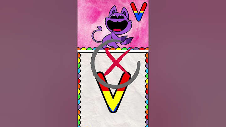 Painting V Word by Gummigoo coloring match puzzle game 5 Simon reaction #coloring #game #paint