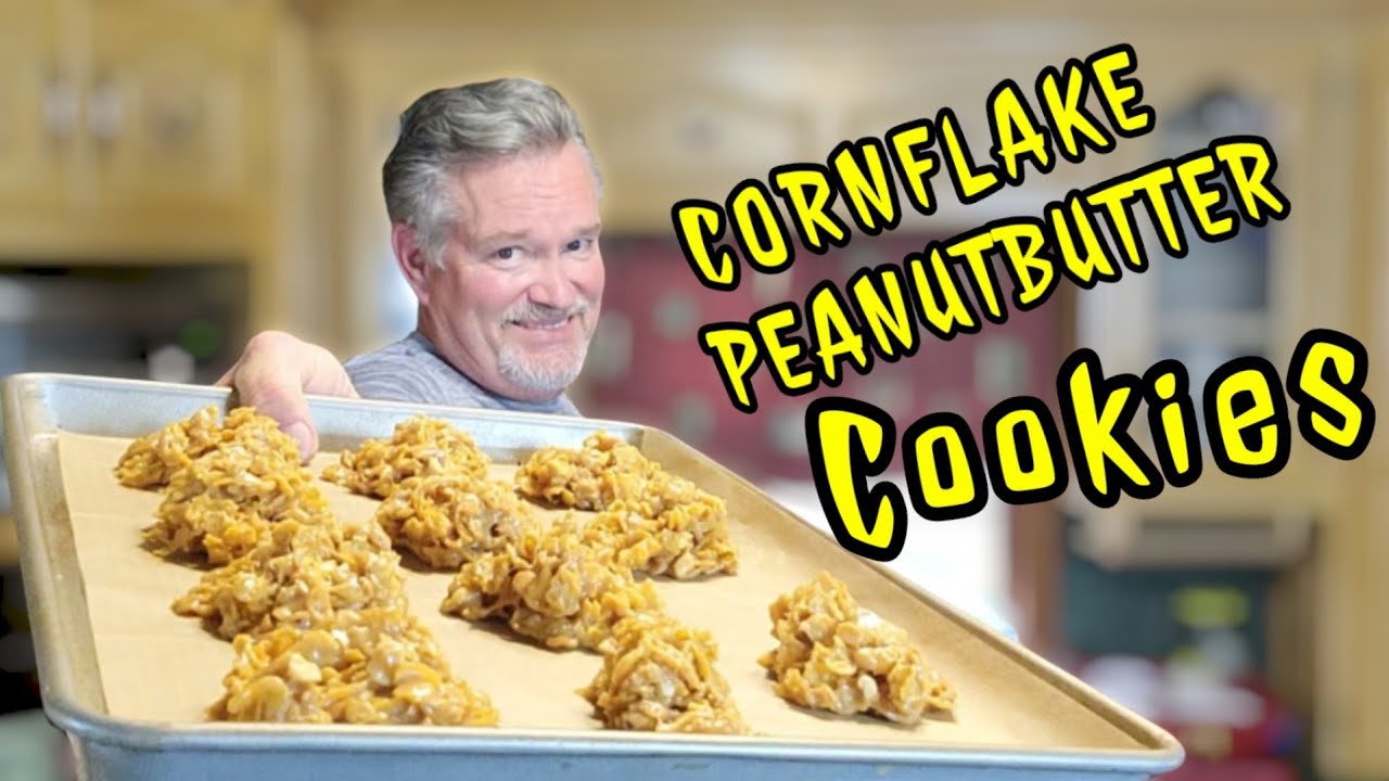 CORNFLAKE PEANUT BUTTER COOKIES💥🎯 Recipe is Below👇