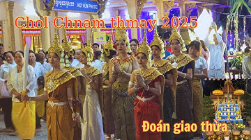 Nghi thức đoán Tết Chol chnam thmay tại chùa sanvor ô môn TP cần thơ 2025