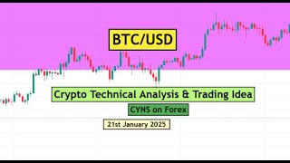 Btcusd Crypto Daily Technical Ysis For 21St January 2026 By Cyns On Forex