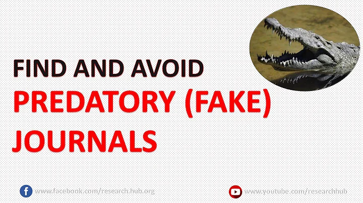 What is a predatory (fake) journal? - DayDayNews