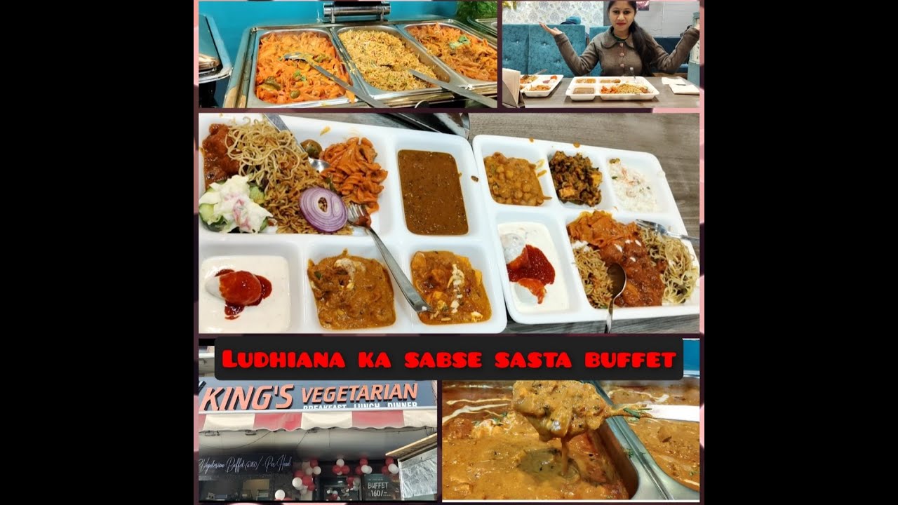 Unlimited cheapest buffet in ludhiana / 13+items / street food india