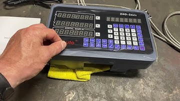 Sky Top Shop - ToAuto 3-axis DRO - unboxing & initial testing