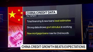 China Credit Growth Beats Expectations