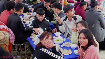 Đám cưới dân tộc Thái Tây Bắc cô dâu chú rể nhỏ nhắn xinh xắn Thu Hiền Bảo Thiêm @NorthwestBeats2019