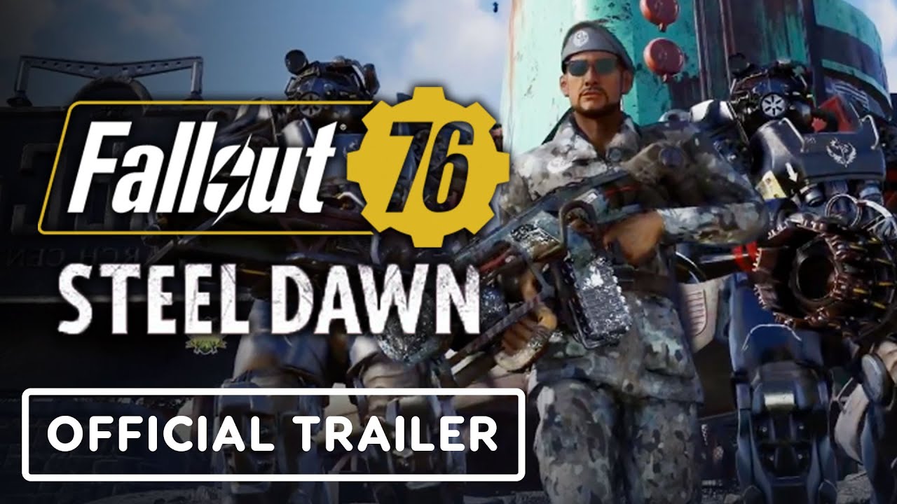 Fallout 76 Steel Dawn Official Teaser Trailer YouTube