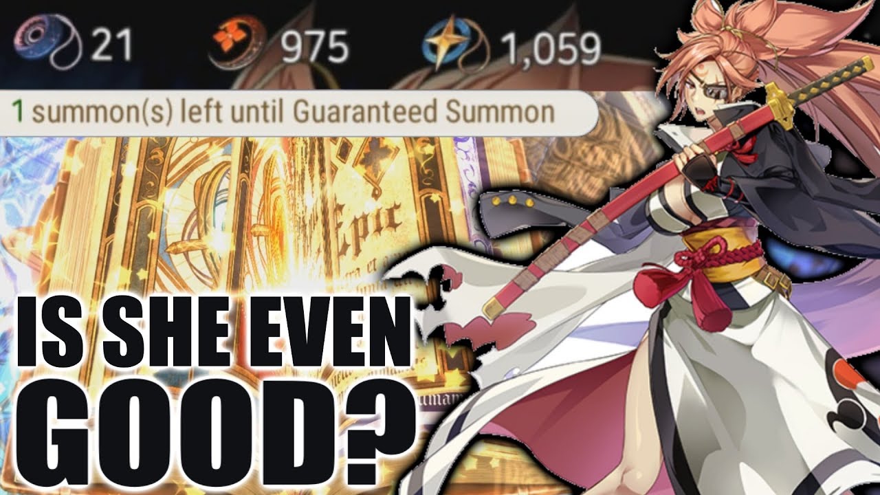 SUMMONS FOR BAIKEN Plus Mystic & Moonlight! Epic Seven x Guilty Gear ...