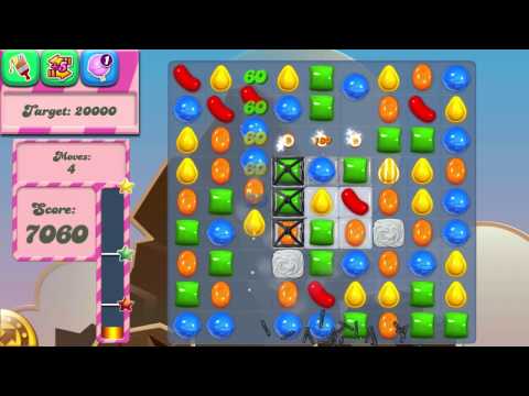 Candy Crush Saga Level 46 Double Color Bomb