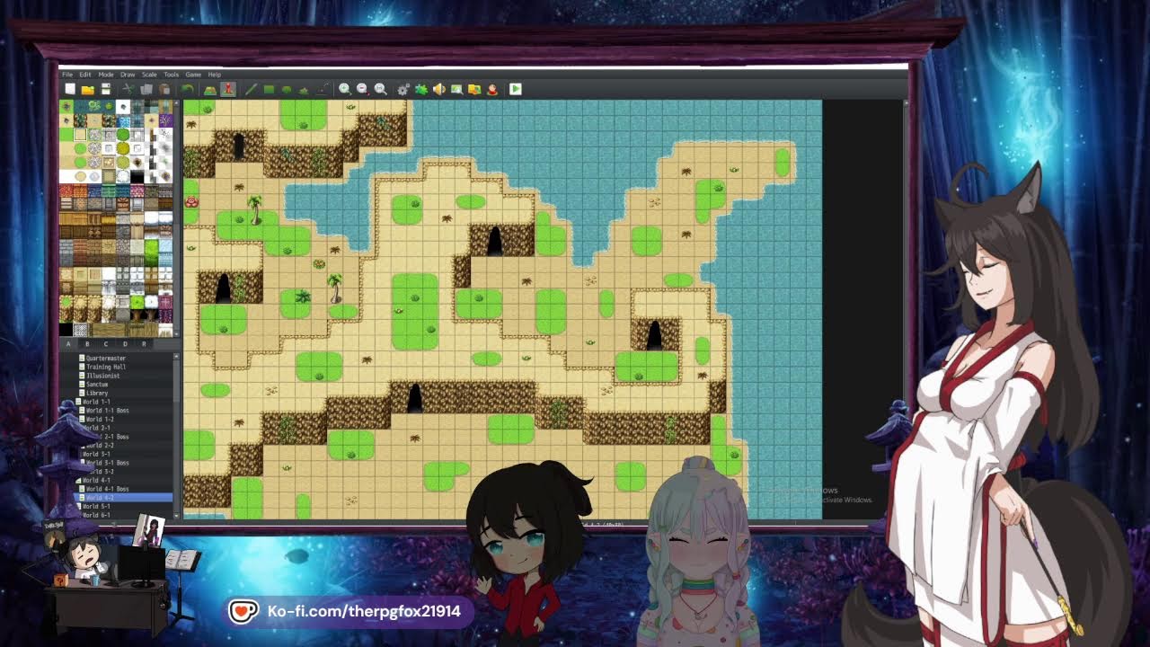 🦊 🧂 Game Jam Stream #16 || New RPG Maker Project!