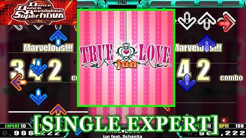 【DDR SN】 TRUE ♥ LOVE [SINGLE EXPERT] 譜面確認+Clap