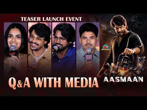 Aasmaan Movie Team Q & A Session with Media | Meghamsh Srihari || NTVENT