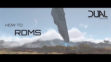 Dual Universe - How to: RDMS
