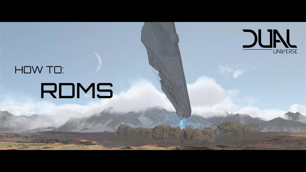 Dual Universe - How to: RDMS