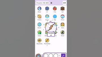 03 - Stone, Black hole, Thunderbolt, Tree , Spark - Solutions of Alchemy Merge - Puzzle Game