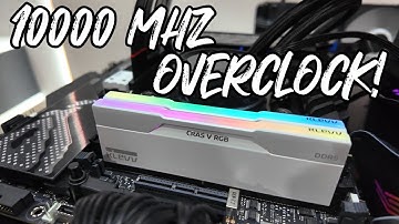 KLEVV Hits 10,000MHz Memory Speeds!