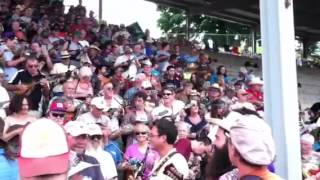 World&#39;s largest mandolin ensemble at Old Fiddler&#39;s Convention in Galax?